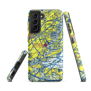 Linden Airport (LDJ) VFR Sectional Samsung Phone Case