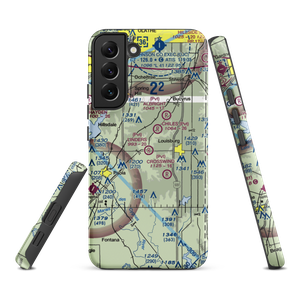 Linders Cow-Chip Airport (7KS6) VFR Sectional Samsung Phone Case