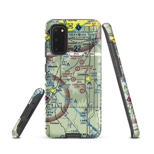 Linders Cow-Chip Airport (7KS6) VFR Sectional Samsung Phone Case