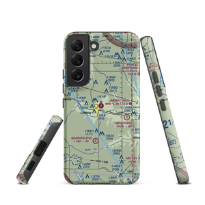 Lindsay Municipal Airport (1K2) VFR Sectional Samsung Phone Case