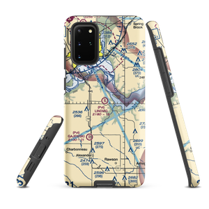 Lindvig Airstrip (4NA0) VFR Sectional Samsung Phone Case