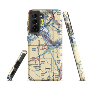 Lindvig Airstrip (4NA0) VFR Sectional Samsung Phone Case