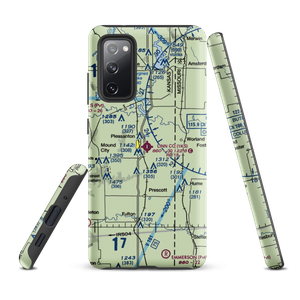 Linn County Airport (1KS) VFR Sectional Samsung Phone Case