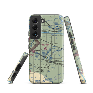 Linrud Airstrip (NA13) VFR Sectional Samsung Phone Case