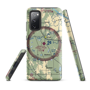 Linton Municipal Airport (7L2) VFR Sectional Samsung Phone Case