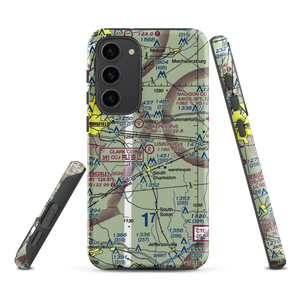 Lisbon Airfield (1OH8) VFR Sectional Samsung Phone Case