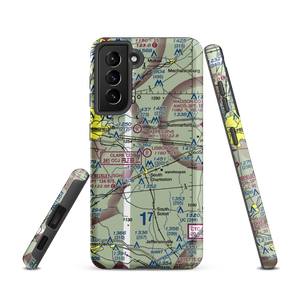 Lisbon Airfield (1OH8) VFR Sectional Samsung Phone Case