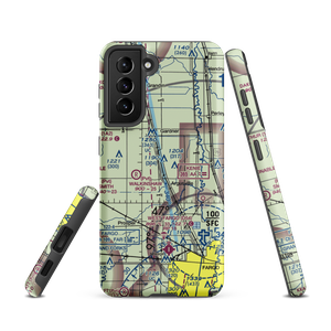 Lisburg Airport (6ND3) VFR Sectional Samsung Phone Case