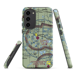 Litchfield Municipal Airport (LJF) VFR Sectional Samsung Phone Case