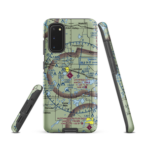 Litchfield Municipal Airport (LJF) VFR Sectional Samsung Phone Case