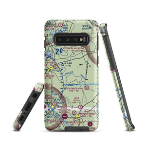 Little 'L' Ranch Airport (TS61) VFR Sectional Samsung Phone Case