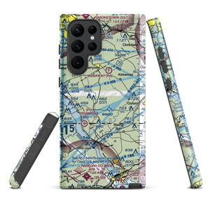 Little Britain Airport (79PA) VFR Sectional Samsung Phone Case