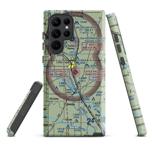 Little Falls-Morrison County-Lindbergh field (LXL) VFR Sectional Samsung Phone Case