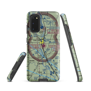 Little Falls-Morrison County-Lindbergh field (LXL) VFR Sectional Samsung Phone Case