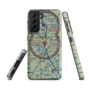 Little Falls-Morrison County-Lindbergh field (LXL) VFR Sectional Samsung Phone Case