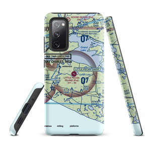 Little Pecan Island Airport (3LA4) VFR Sectional Samsung Phone Case