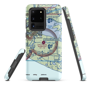 Little Pecan Island Airport (3LA4) VFR Sectional Samsung Phone Case