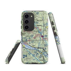 Little Plum Creek Airport (25WN) VFR Sectional Samsung Phone Case