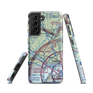 Little Susitna Airport (8AK6) VFR Sectional Samsung Phone Case