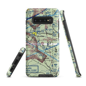 Little Tobesofkee Creek Ranch Airport (GA86) VFR Sectional Samsung Phone Case