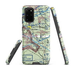 Little Tobesofkee Creek Ranch Airport (GA86) VFR Sectional Samsung Phone Case