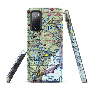Littlebrook Air Park (3B4) VFR Sectional Samsung Phone Case