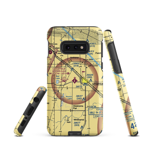 Littlefield Municipal Airport (LIU) VFR Sectional Samsung Phone Case