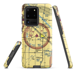 Littlefield Municipal Airport (LIU) VFR Sectional Samsung Phone Case