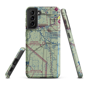 Littlefork Muni/Hanover Airport (13Y) VFR Sectional Samsung Phone Case