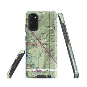 Livengood Camp Airport (4AK) VFR Sectional Samsung Phone Case