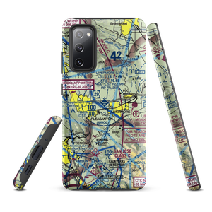 Livermore Municipal Airport (LVK) VFR Sectional Samsung Phone Case