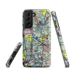 Livermore Municipal Airport (LVK) VFR Sectional Samsung Phone Case