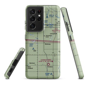 Livingston Airport (SD75) VFR Sectional Samsung Phone Case