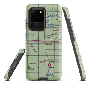 Livingston Airport (SD75) VFR Sectional Samsung Phone Case
