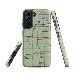 Livingston Airport (SD75) VFR Sectional Samsung Phone Case