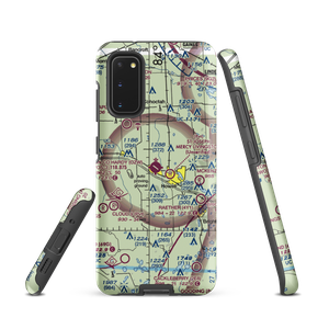 Livingston County Spencer J. Hardy Airport (OZW) VFR Sectional Samsung Phone Case