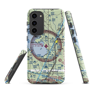 Livingston Municipal Airport (00R) VFR Sectional Samsung Phone Case