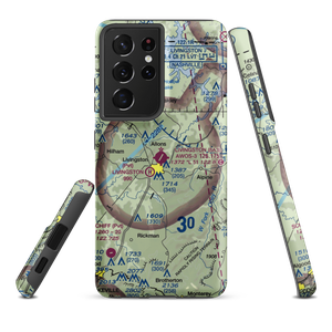 Livingston Municipal Airport (8A3) VFR Sectional Samsung Phone Case