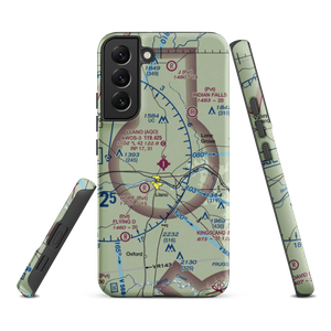 Llano Municipal Airport (AQO) VFR Sectional Samsung Phone Case