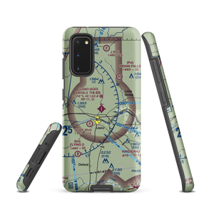 Llano Municipal Airport (AQO) VFR Sectional Samsung Phone Case