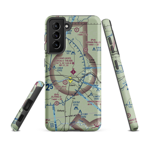 Llano Municipal Airport (AQO) VFR Sectional Samsung Phone Case