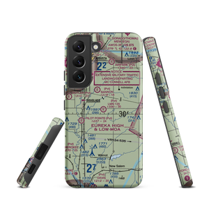 Lmn 120 Airport (0KS9) VFR Sectional Samsung Phone Case