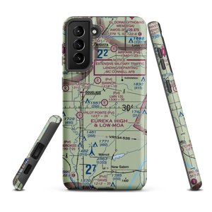 Lmn 120 Airport (0KS9) VFR Sectional Samsung Phone Case