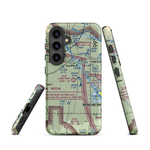 Lobo Mountain Ranch Airport (TE21) VFR Sectional Samsung Phone Case