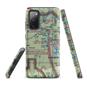 Lobo Mountain Ranch Airport (TE21) VFR Sectional Samsung Phone Case