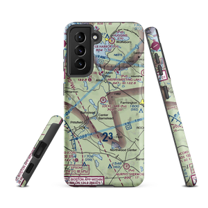 Locke Lake Airport (NH15) VFR Sectional Samsung Phone Case