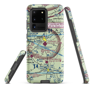 Lockhart Municipal Airport (50R) VFR Sectional Samsung Phone Case