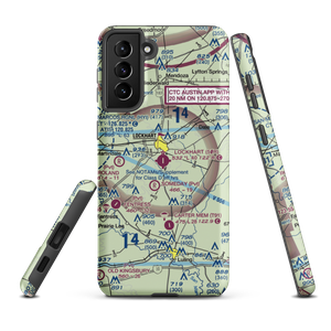 Lockhart Municipal Airport (50R) VFR Sectional Samsung Phone Case