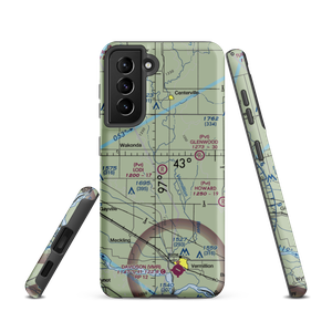 Lodi Airport (0SD1) VFR Sectional Samsung Phone Case