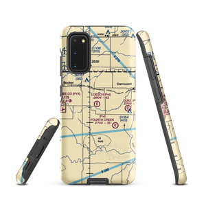 Loesch Ranch Airport (TS78) VFR Sectional Samsung Phone Case